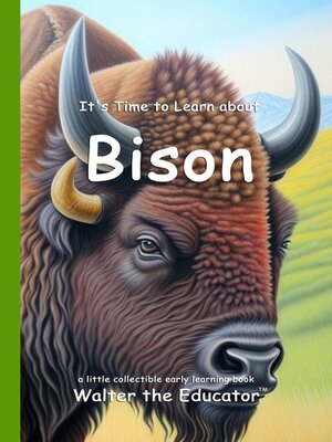 cover image of It's Time to Learn about Bison